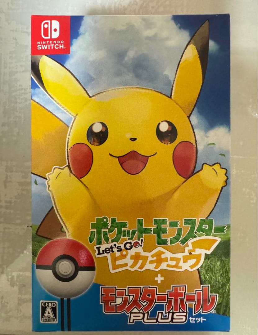 ポケットモンスター Let's Go! ピカチュウ + モンスターボール　未開封
