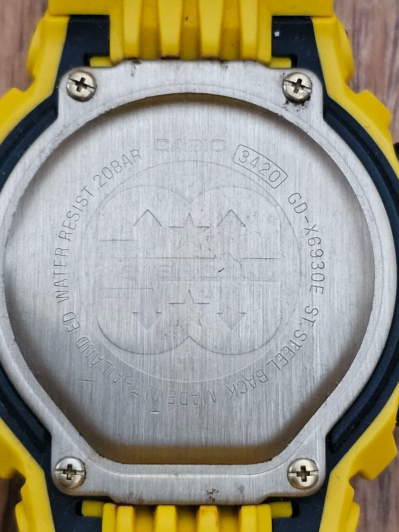 CASIO G-SHOCK イエロー腕時計☆記念モデル❓️