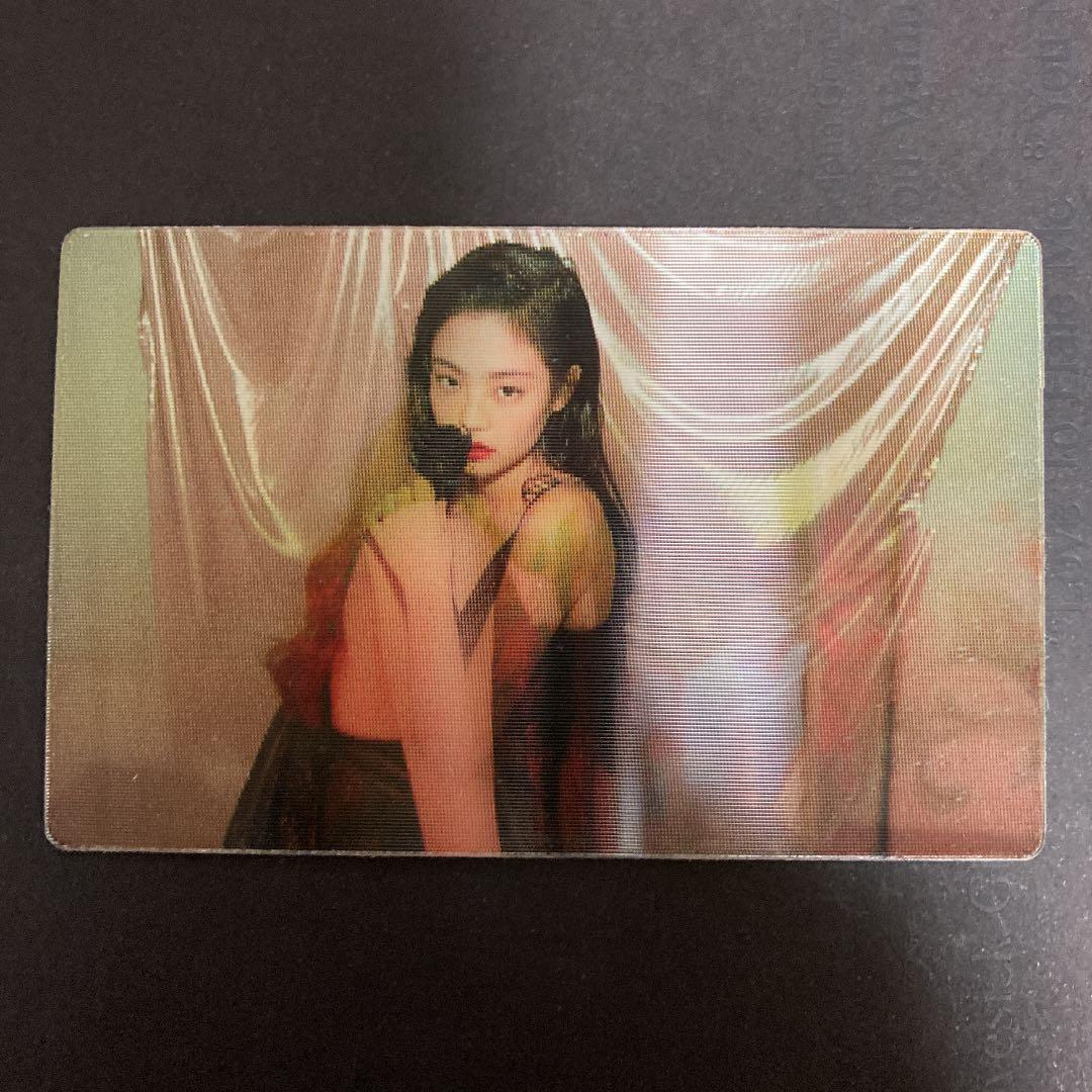 値下げ可BLACKPINK JENNIE soloレンチキュラー　トレカ