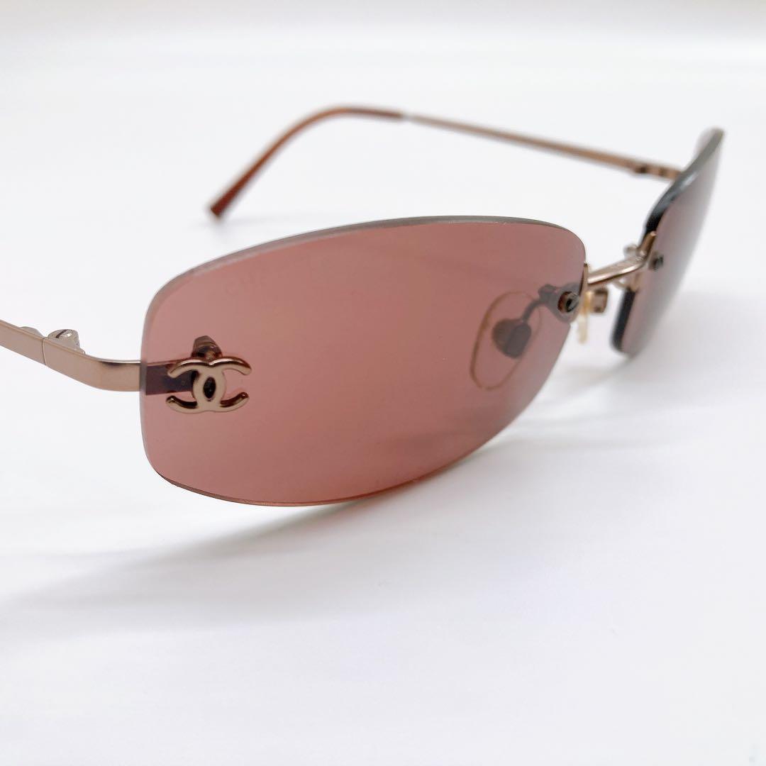 ✨美品✨ CHANEL シャネル サングラス 4002 ワインレッド ココマーク