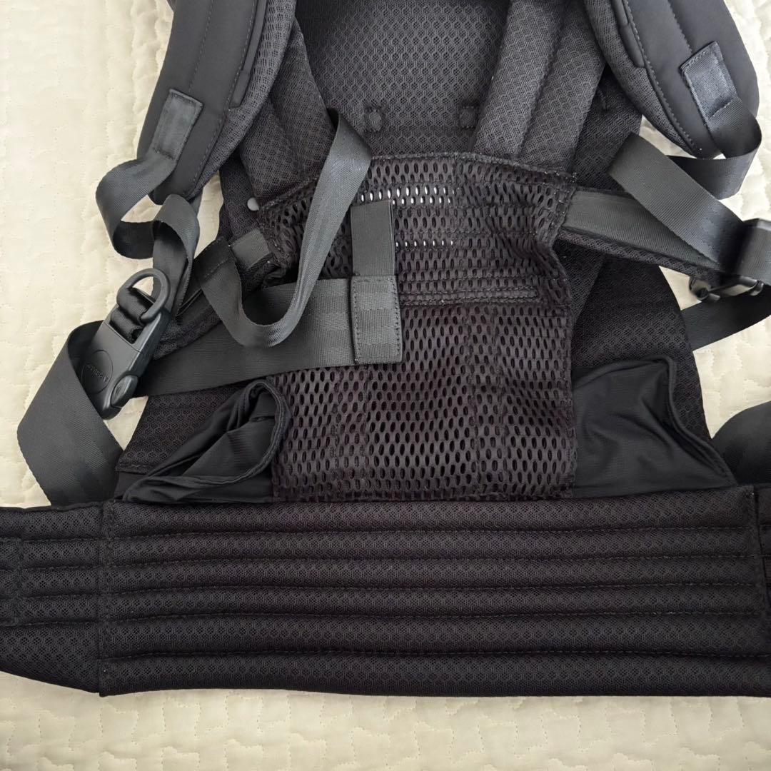 ＊美品＊AIRBUGGY エアバギー 抱っこ紐 ベビーキャリア ブラック