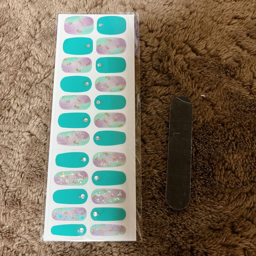 ジェラートファクトリーネイルシール 深海の紫色メロディ