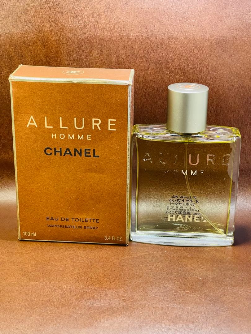 残量ほぼ未使用 シャネル アリュール オム オードトワレ 100ml