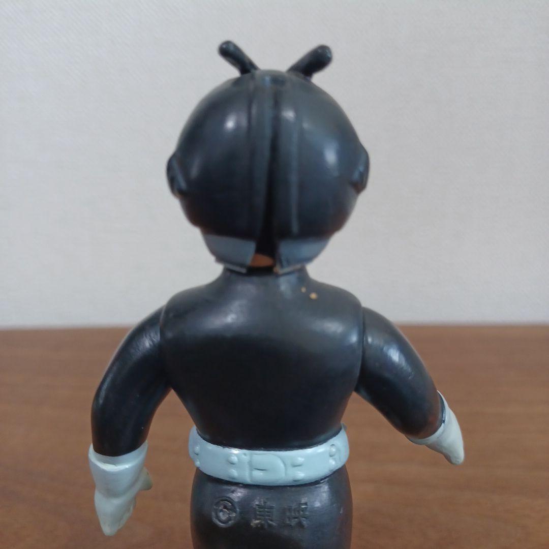 当時物　「仮面ライダー面取れ」激レアな指人形ミニソフビフィギュア