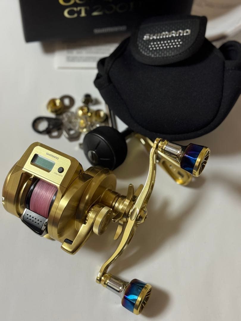 OCEA CONQUEST CT 200HG ゴールドリール