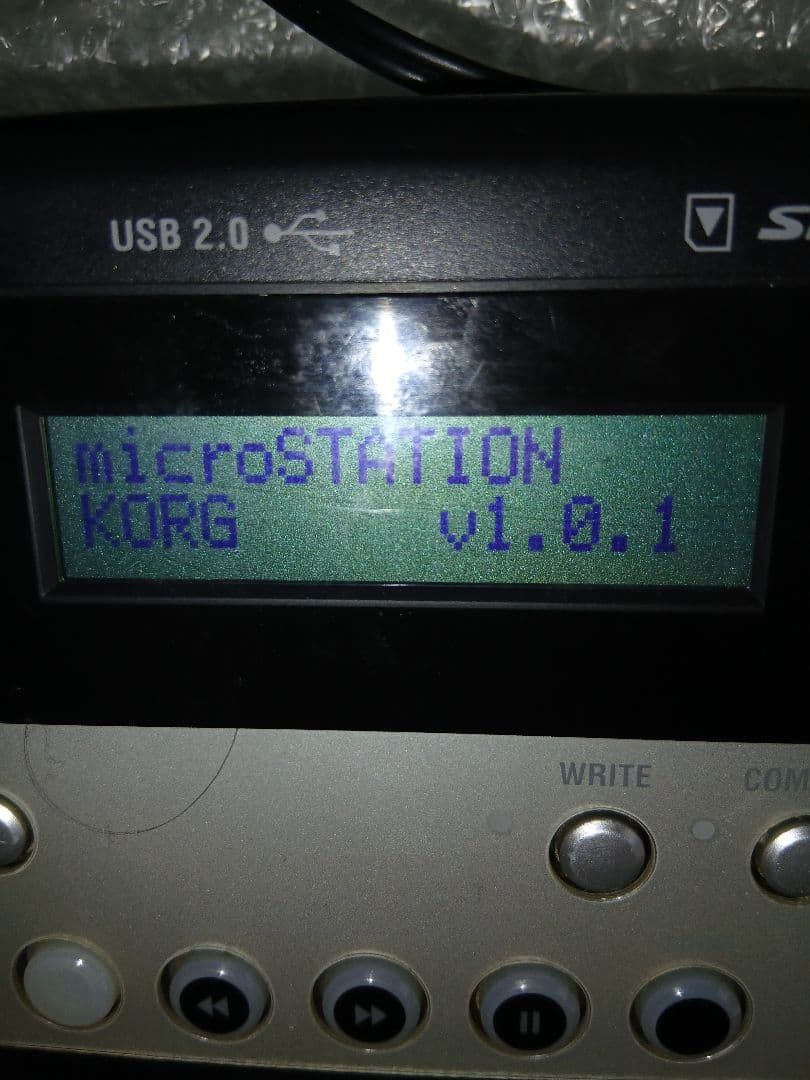 最終値下げ！美品KORG　microSTATION MW1　純正電源、純正ペダル