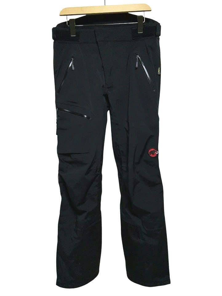 黒赤マンモス マムート ゴアテックス 氷雪用ソフトシェル アイスフォールパンツ