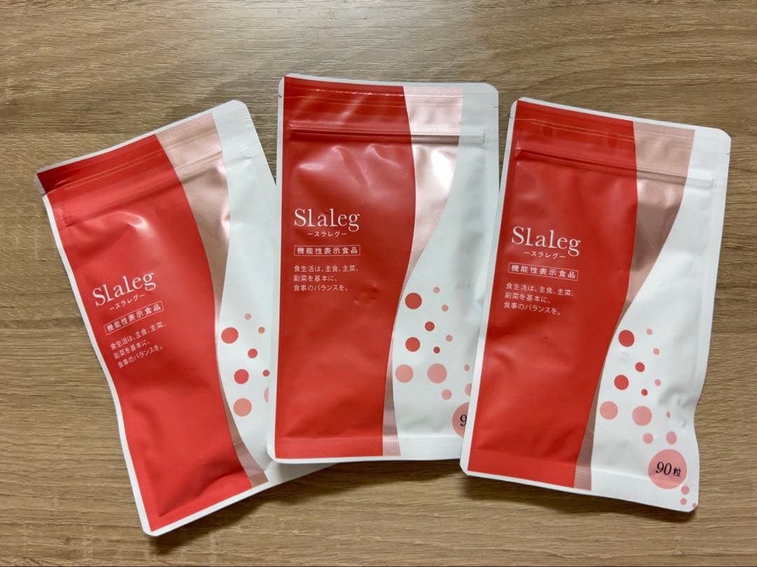 スラレグ　3袋セット　着圧ソックス