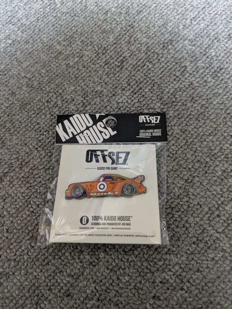 街道ハウス　ピンズ　　OFFSE7® 海道ポルカイド「SQZ'D」