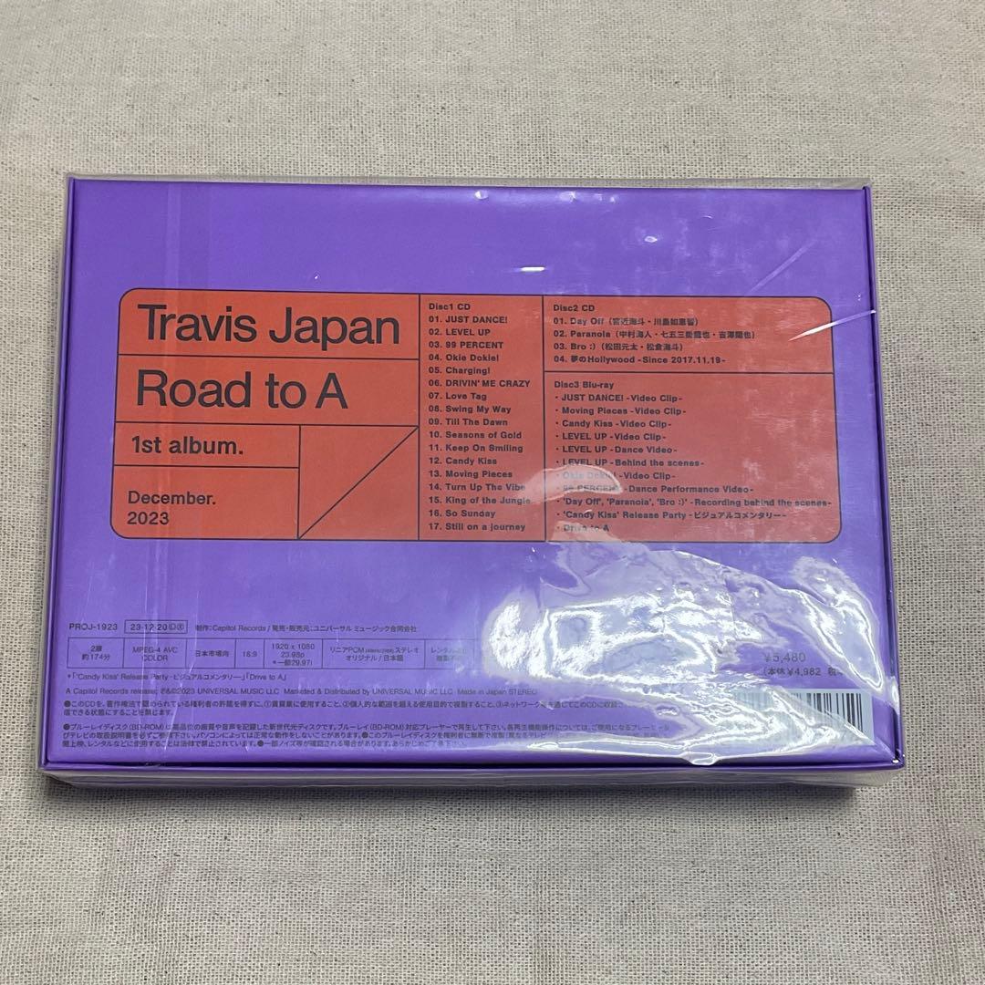 【新品未開封】Travis Japan Road to A FC限定盤