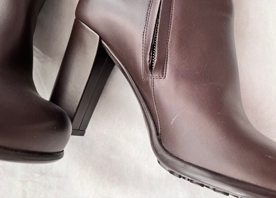 Bottega Veneta ロングブーツ ダークブラウン size:38.5