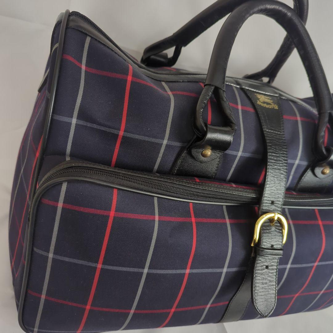 【希少】BURBERRY バーバリーズ ノバチェック ボストンバッグ 大容量