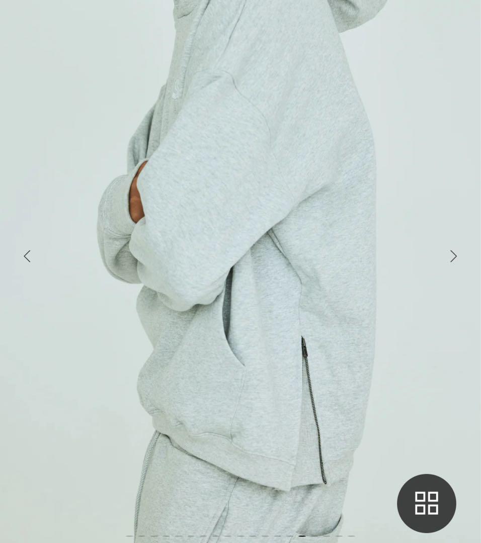 wind and sea Cozy Hooded Sweatshirt グレー