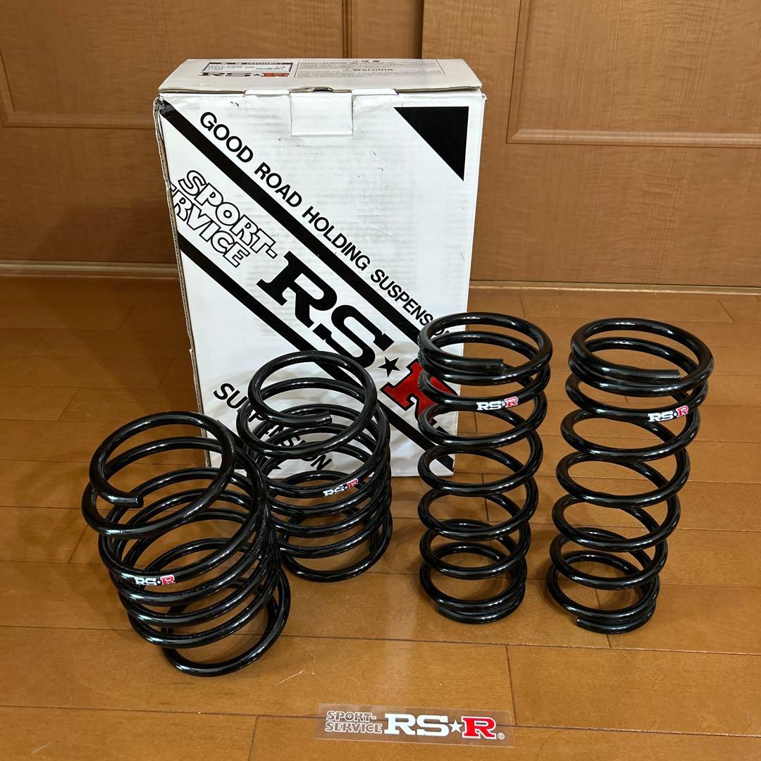 SAN　ワゴンR RS-R ダウンサス　スプリング 4本セット ブラック