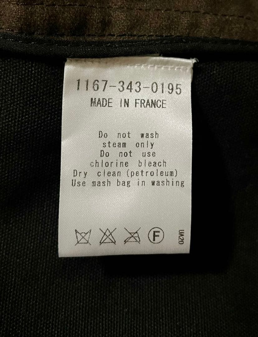 アナトミカ　sagan ベスト　コーデュロイブラウン　M 廃盤