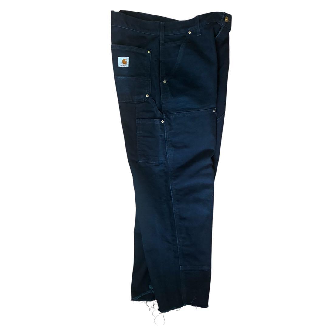 Carhartt ダブルニーブラックダックパンツ USA製