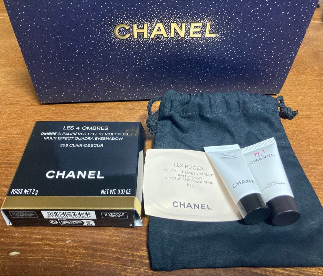 CHANEL LES 4 OMBRES 308 アイシャドウパレット