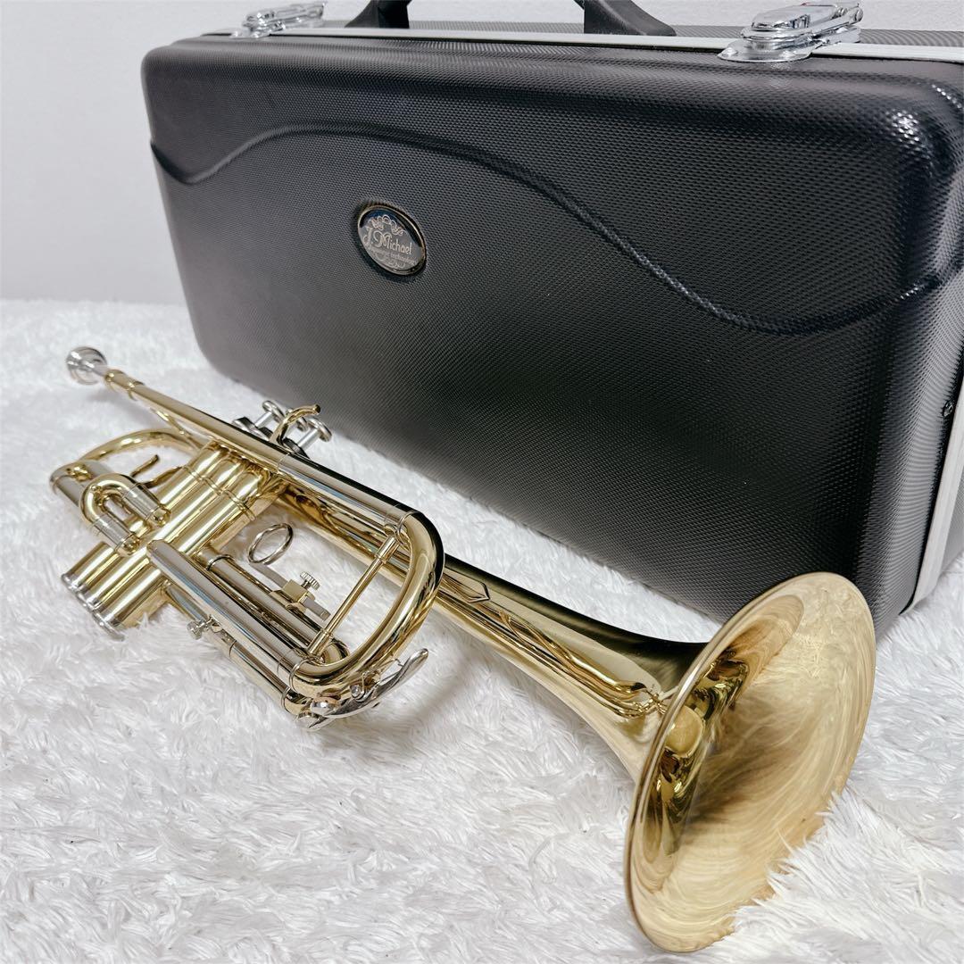 美品 トランペット J.Michael マウスピース ハードケース付属