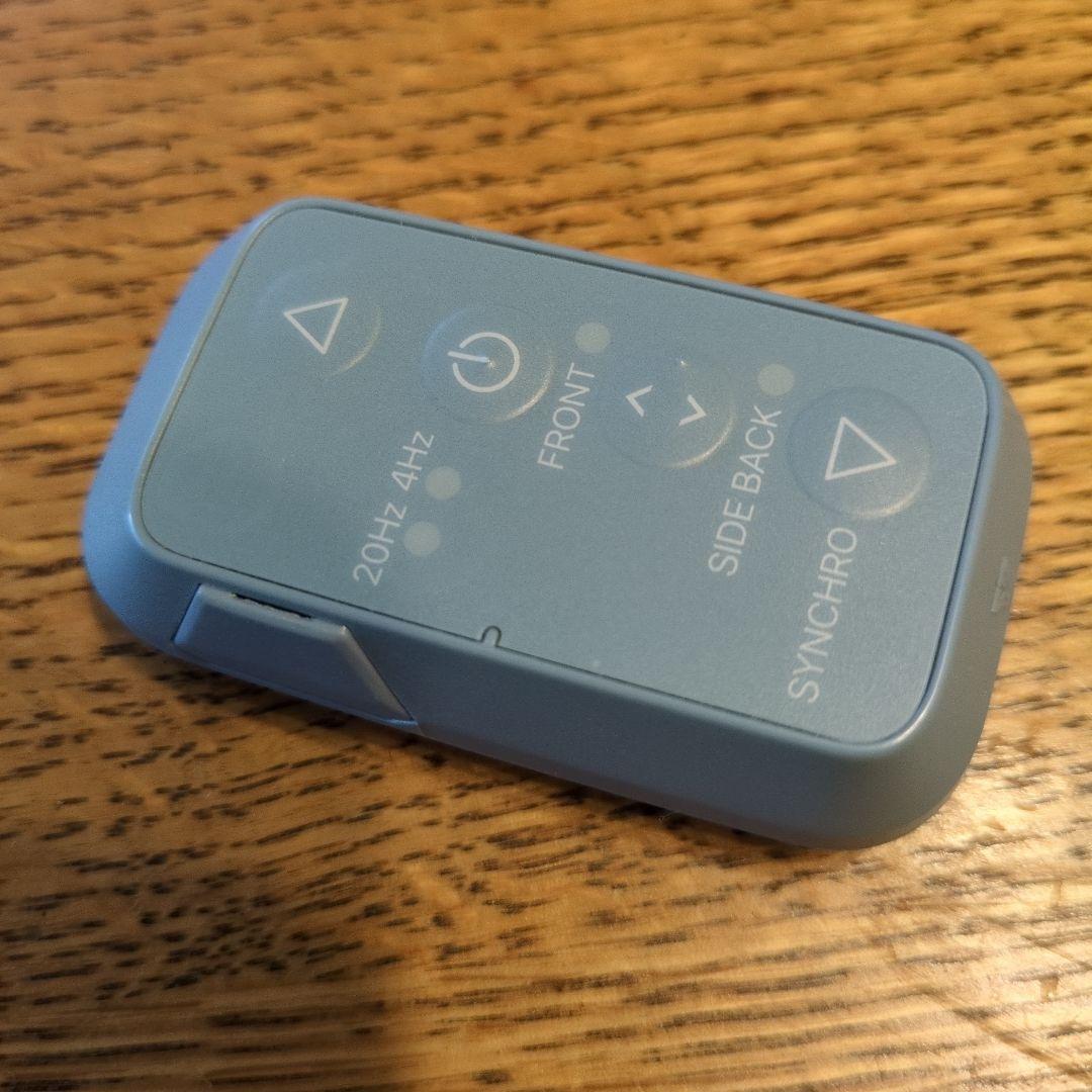 シックスパッドパワースーツコアベルトコントローラー水色