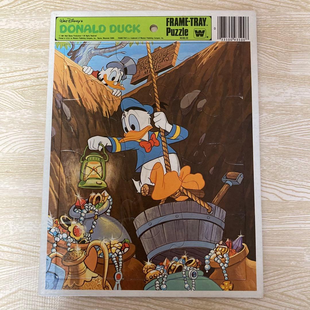 DONALD DUCK ★ ヴィンテージ　パズル　ウォルトディズニー