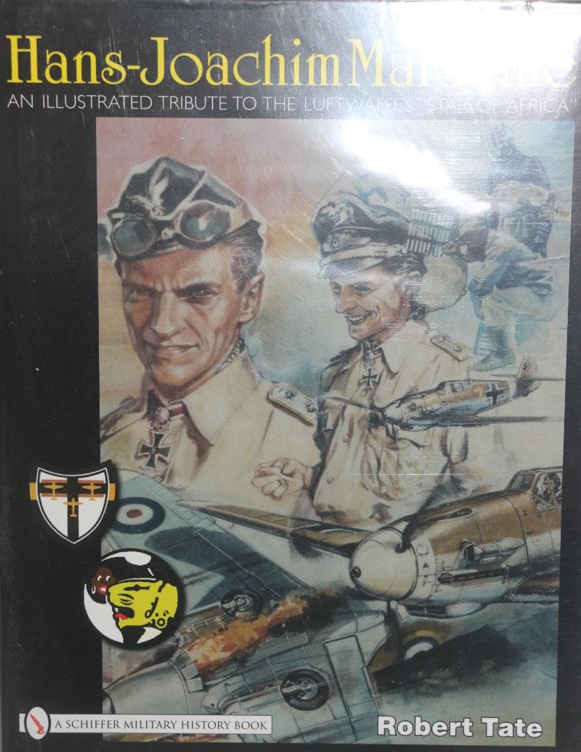 貴重　アフリカの星　撃墜王ハンス・ヨアヒム・マルセイユ『洋書』中古本