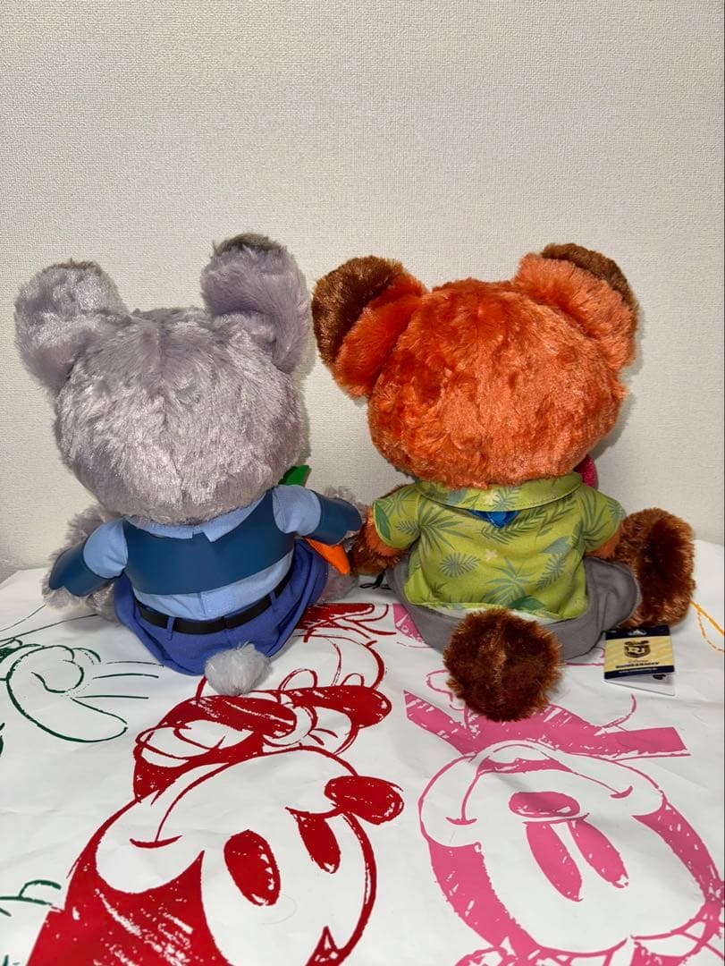 ユニベアシティ ズートピア ニック ジュディ パウシクル パウキャロット