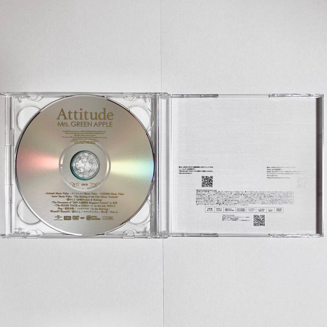 Mrs. GREEN APPLE Attitude 5 初回限定盤