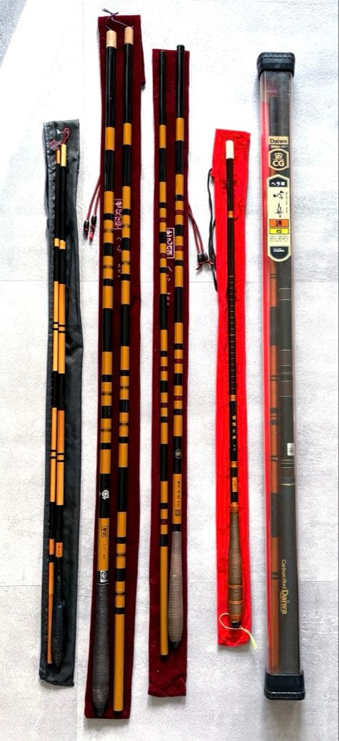 ヘラブナ竿 5本セット