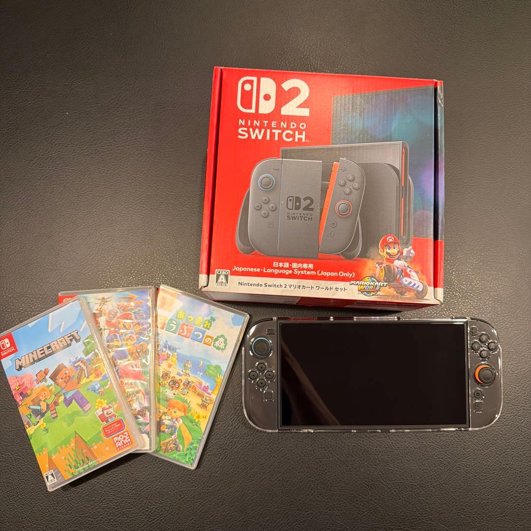 Nintendo Switch 2 本体 + ゲームソフト3本セット