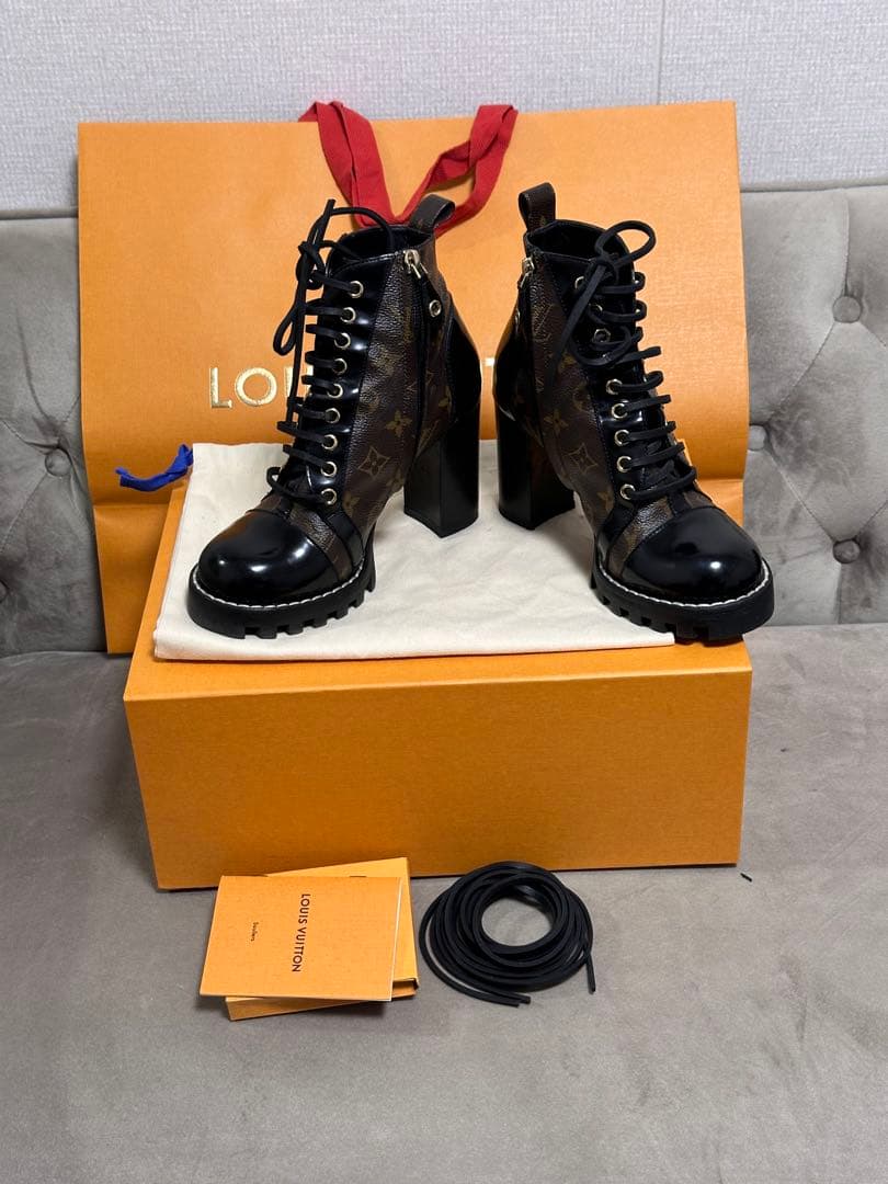 ルイヴィトン ブーツ スタートレイル 36ハーフ