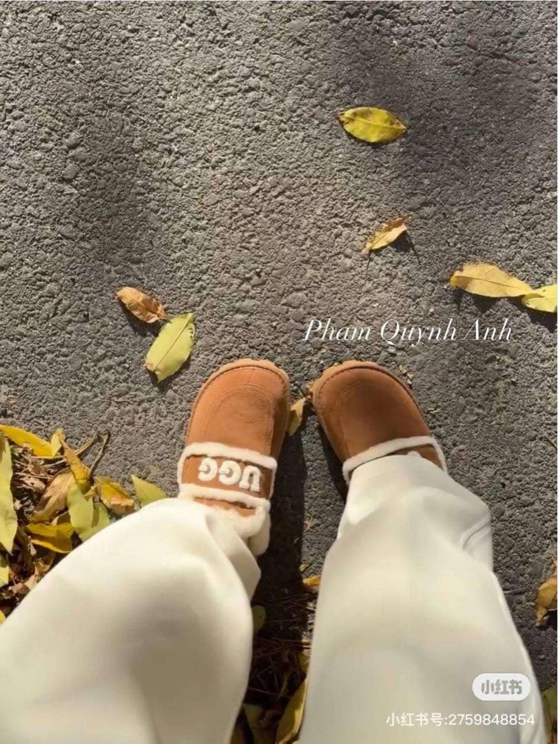 UGG ムートンサンダル/スリッパ 23.5〜24.5cm目安