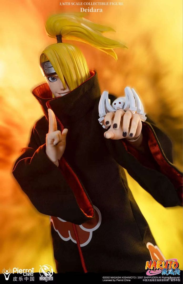 RocketToys1/6NARUTO ナルト 暁　フィギュア3体セット