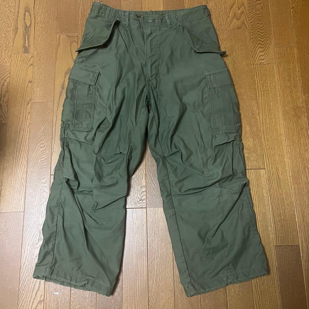 70sレアサイズ！米軍M65 フィールドカーゴパンツ　M-Sサイズ ヴィンテージ