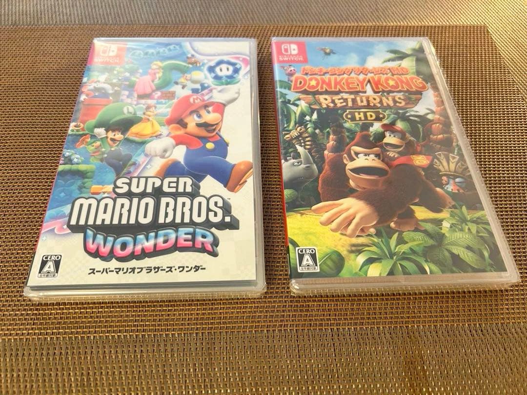 アキーナ スーパーマリオワンダー & ドンキーコング リターンズHD