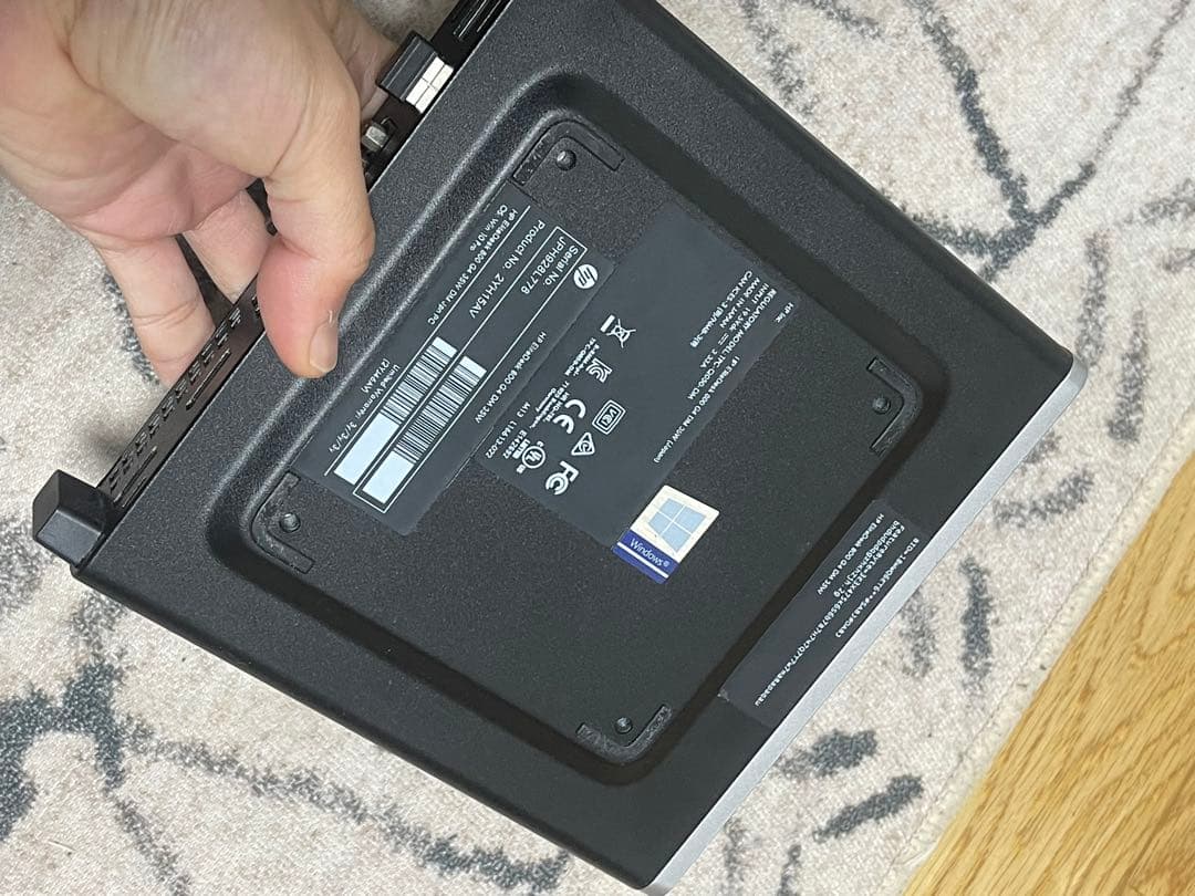 Windowsデスクトップ HP EliteDesk i5-8500T 16GB NVMe 256GB