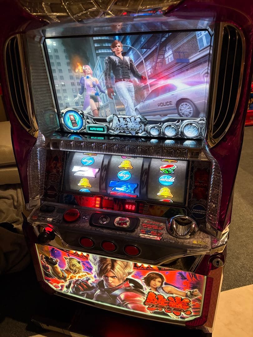 鉄拳2nd パチスロ　実機