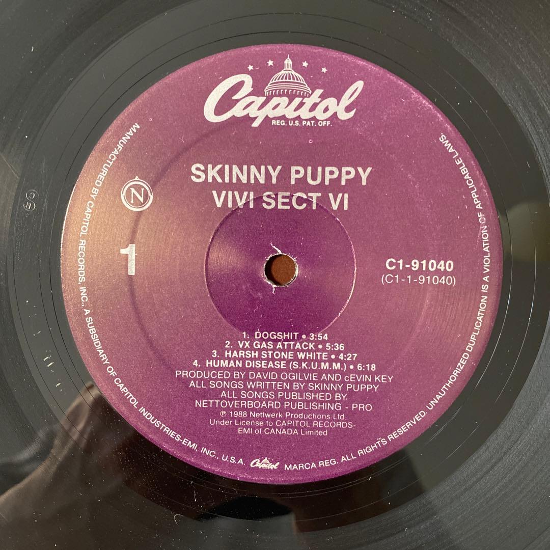 【希少盤】Skinny Puppy / VIVIsectVI　インダストリアル