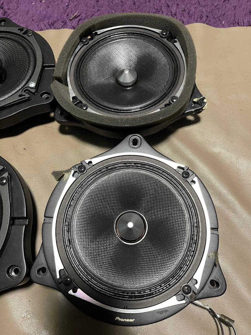 パイオニア カロッツェリア TS-C1710A バッフル付きセット。