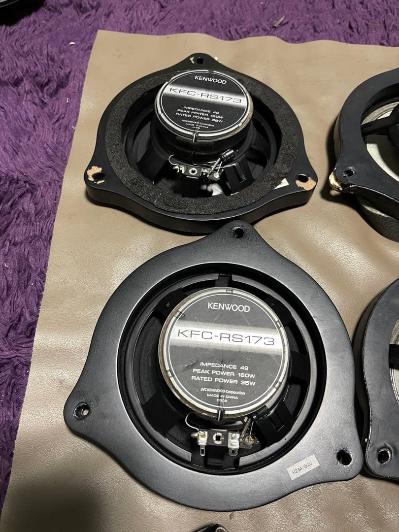 パイオニア カロッツェリア TS-C1710A バッフル付きセット。