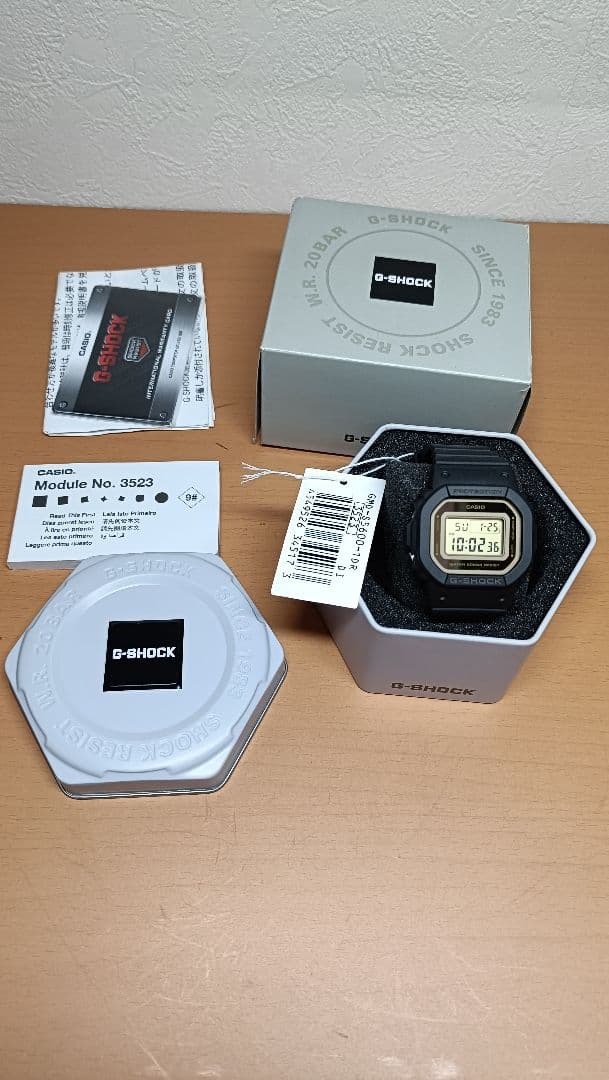 【未使用品】G-SHOCK GMD-S5600-1DR