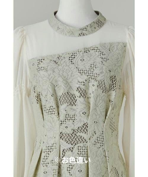 美品 niana ニアナ ANDRESD アシメントリータックドレス M 結婚式