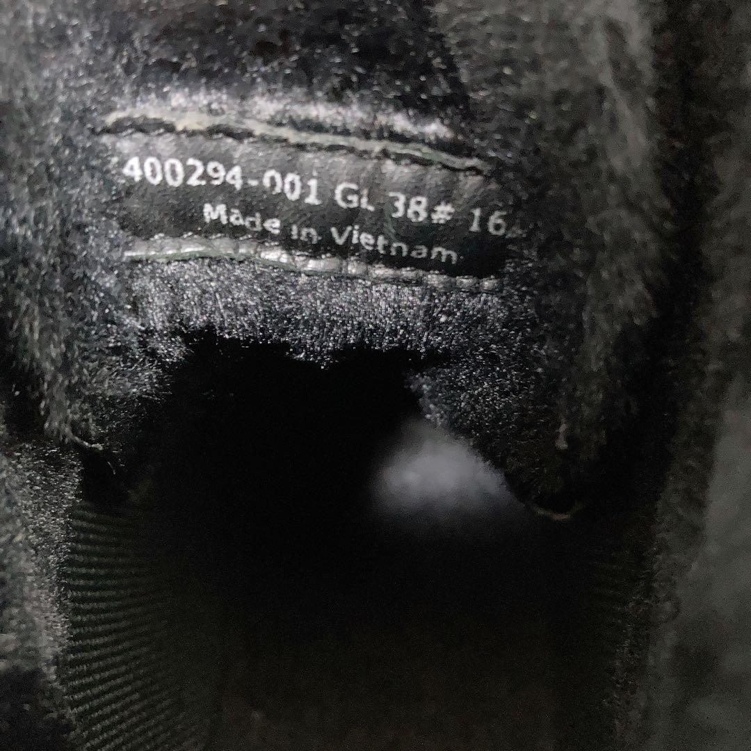 極美品 カンペール ショートブーツ Beetle ゴアテックス ボア 黒 24