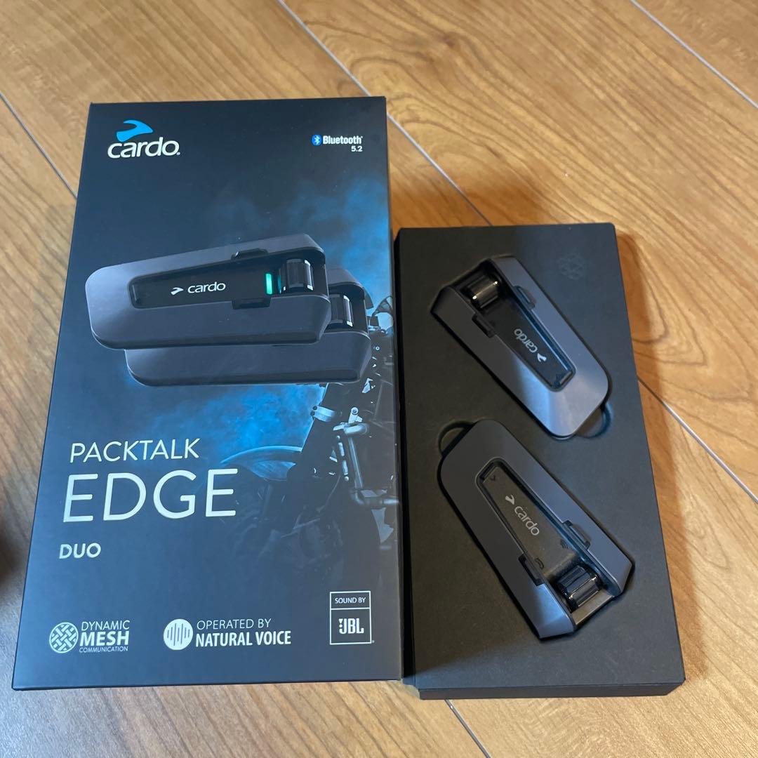Cardo Packtalk Edge Duo Bluetoothヘッドセット