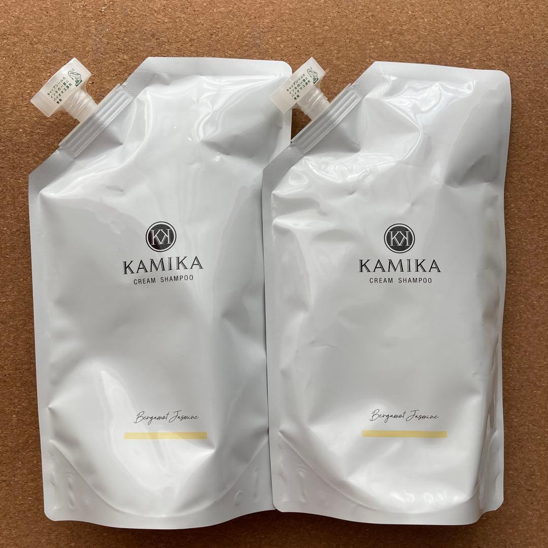 KAMIKA クリームシャンプー 2個セット　ベルガモットジャスミン