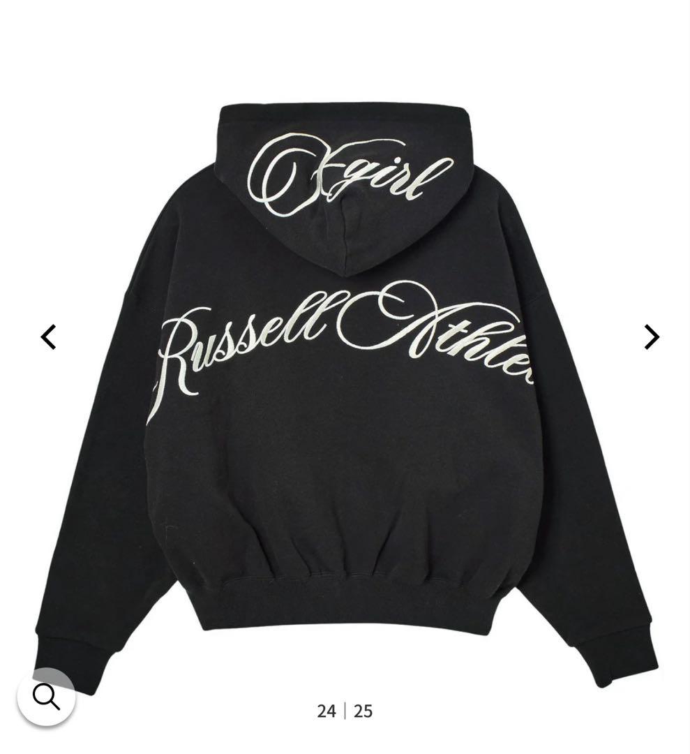 エックスガール フード付きパーカー ブラック