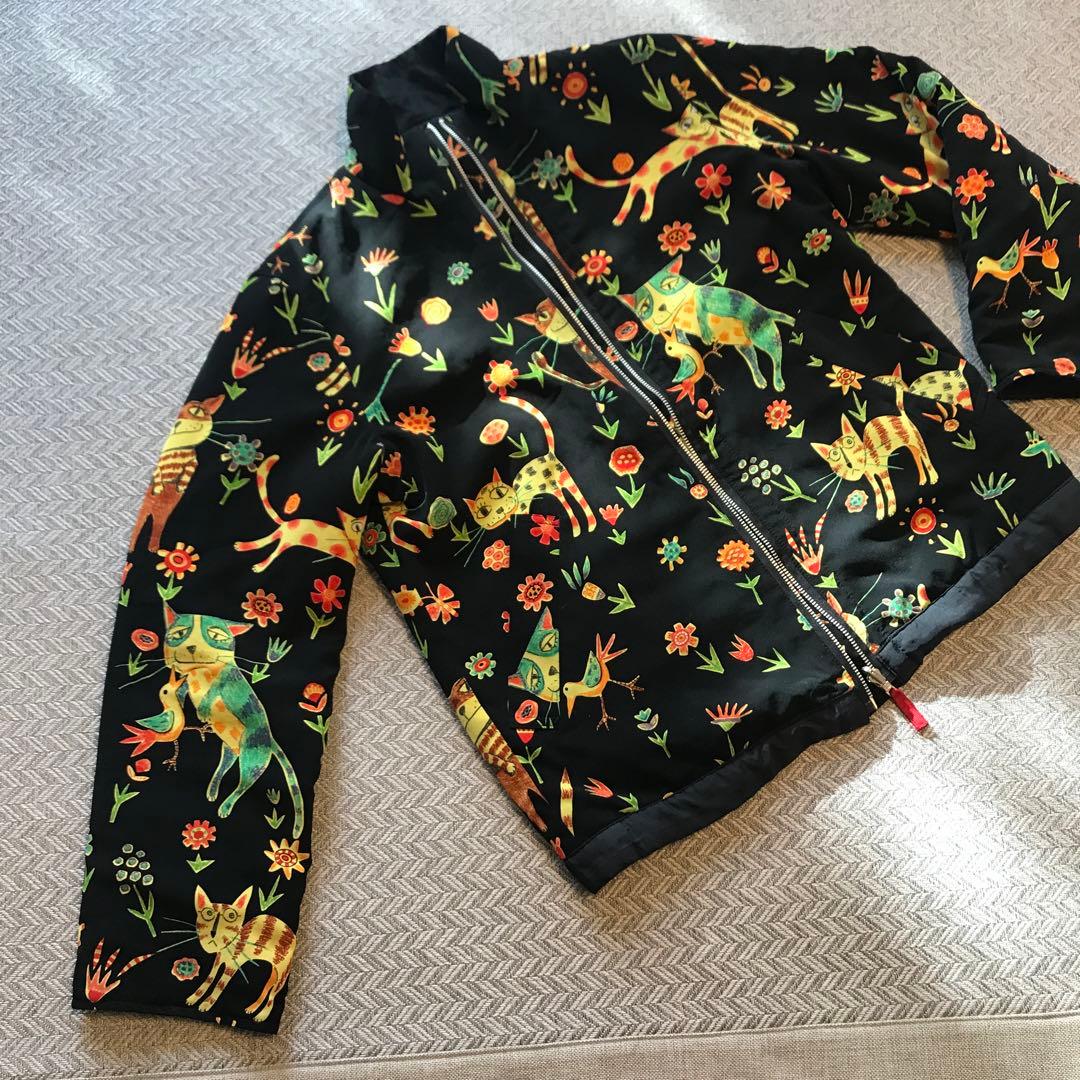 nyanko75 　　OLLEBOREBLA　リバーシブルブルゾン