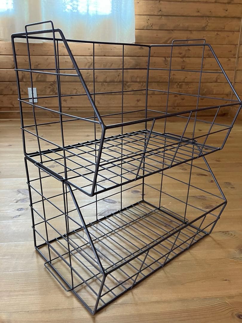 TOKYO DESIGN CHANNEL ワイヤースタッキング収納 L