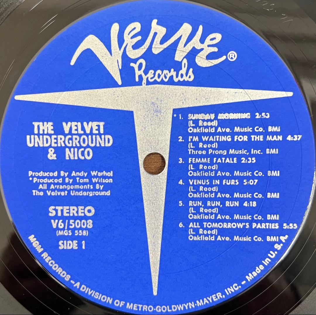 【LP/US盤】The Velvet Underground & Nico