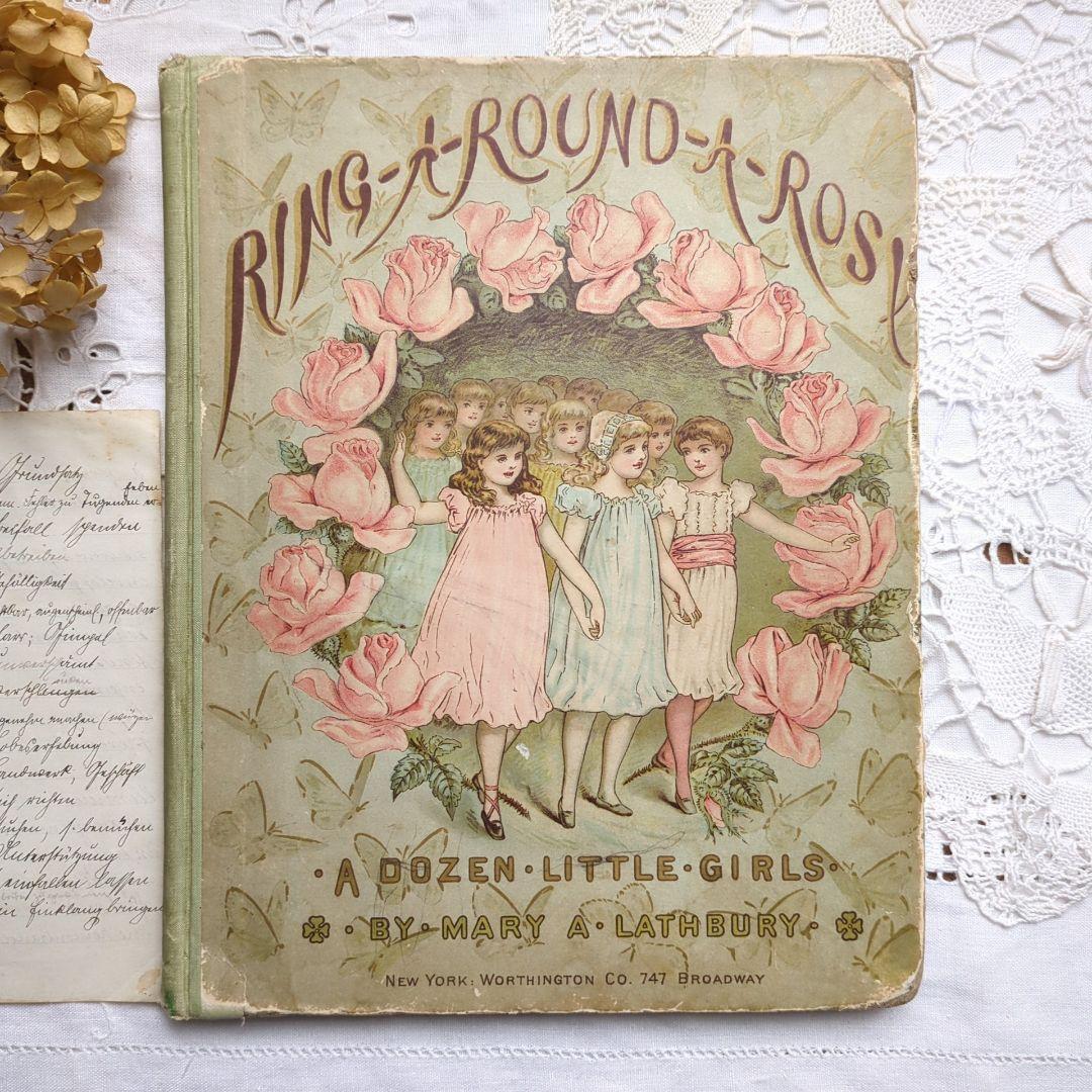 超稀少1885アンティーク絵本 初版本 洋書古書 児童書 ヴィクトリアン