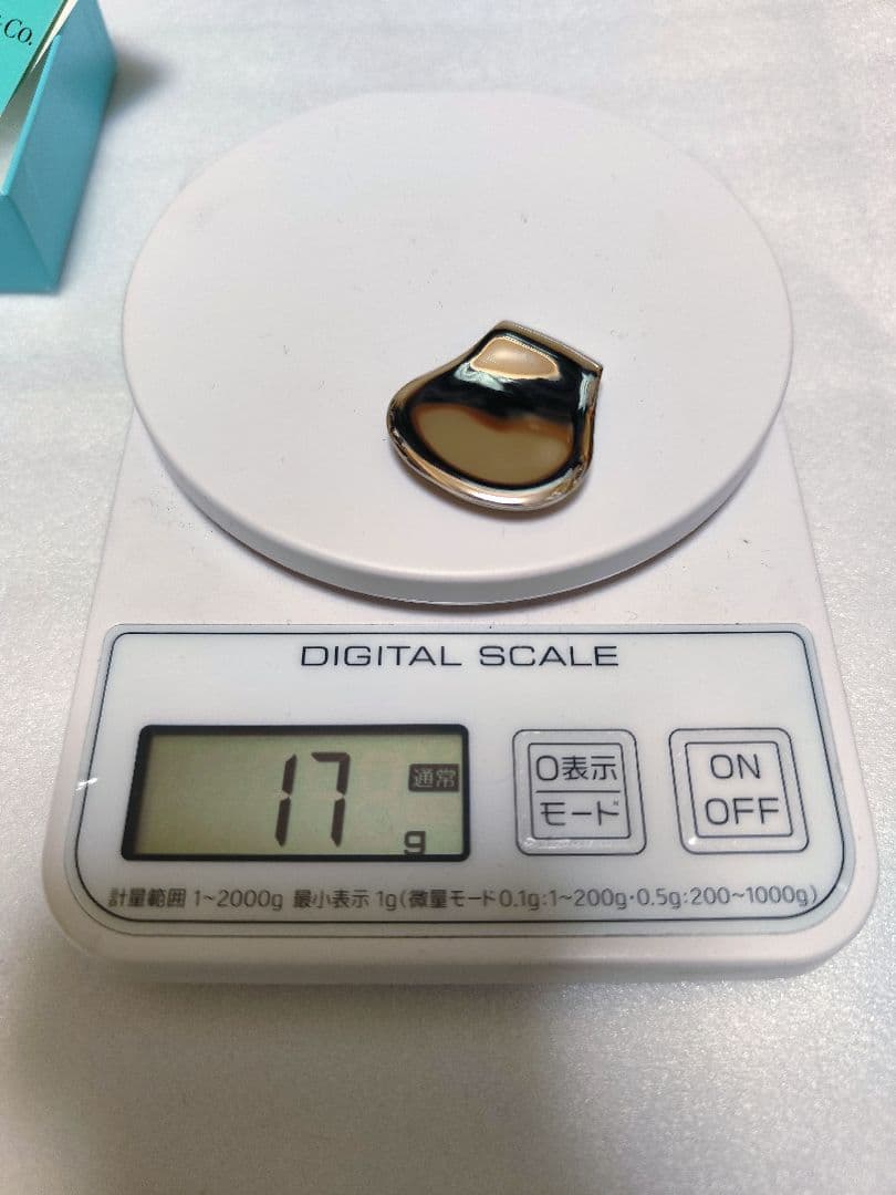 希少 Tiffany & Co. サムプリント マネークリップ